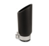Go Rhino Exhaust Tip - Black - ID 3in x L 10in x OD 4in - GRT3410B