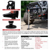 Go Rhino Xventure Gear EG1 El Gato Hydraulic Jack - Graphite - XG-RJ50010B