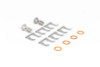 Goodridge 89-91 Honda Civic/CRX (w/Rear Drum) Stainless Steel Brake Line Kit - 20013