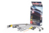 Goodridge 13-15 Nissan Sentra w/ Rear Drum Brakes SS Brake Line Kit - 22048