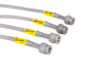 Goodridge 04-13 Mazda 3/Mazdaspeed3 Stainless Steel Brake Line Kit - 25048