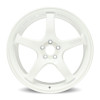 Gram Lights 57CR 19x9.5 +25 5x114.3 Ceramic White Wheel - WGCR425EOXZ
