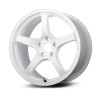 Gram Lights 57CR 18x9.5 +38 5x114.3 Ceramic White Pearl Wheel - WGCRX38ECPP