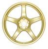 Gram Lights 57CR 18x9.5 +38 5x114.3 E8 Gold Wheel (Min Order Qty 20) - WGCRX38EEGP