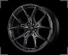 Gram Lights 57FXZ 19x9.5 +38 5-114.3 Super Dark Gunmetal & Machining Rim Edge DC Wheel - WGFZ438EH8F