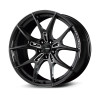 Gram Lights 57FXZ 20x9.5 +35 5-120 Super Dark Gunmetal & Machining Rim Edge DC Wheel - WGFZAX35WH8F
