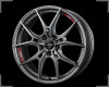 Gram Lights 57FXZ Overseas 20x10.5 +20 5-114.3 Matte Graphite w/Machining Wheel - WGFZAZ20EMG