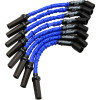 Granatelli GM LS / LT Hi-Perf Coil-Near-Plug Ignition Wire Connector Kit w/Blue Jacket - 28-1545HTBL