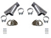 Granatelli 4.0in Stainless Steel Manual Dual Exhaust Cutout - 306540D