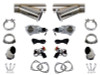 Granatelli 2.25in Stainless Steel Electronic Dual Exhaust Cutout - 307522D