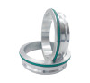 Granatelli Aluminum Dual Seal Clamp 4.0in Weld-on Ferrule Set - 318540F
