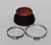 Granatelli 4in-3.5in Silicone Reducer Sleeve w/Clamps - 350B400X