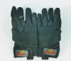 Granatelli Large Mechanics Work Gloves - Black w/Touch Screen Finger Tips & Granatelli Logo - 706531