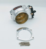Granatelli 112mm Billet Throttle Body - Natural Finish - LT1 / LT4 / LT5