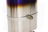 GReddy - Universal Titanium Oval Muffler 2.5in ID Muffler Inlet - 11003525 Photo - Close Up