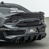 EOS Rear Diffuser Lip - Gloss Black - 2020+ Dodge Charger Widebody