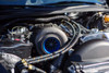 GReddy AN12 REUSABLE HOSE NYLON BRAIDED BLACK/GOLD/BLUE (PRICED PER FOOT) - 12851200 Photo - Close Up