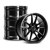 Velgen VF5 Wheel Kit 19x10 / 20x12 Gloss Black - 14-19 Chevrolet Corvette GS / Z06