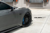 Velgen VF9 Wheel Kit 20x10 / 20x11 Brushed Titanium  - 2015-2024 Ford Mustang S550 / S650