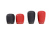GrimmSpeed Stubby Shift Knob Stainless Steel Black - M12x1.25 - 380002