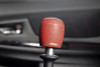 GrimmSpeed Stubby Shift Knob Stainless Steel Red - M12x1.25 - 380003