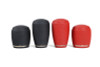 GrimmSpeed Stubby Shift Knob Stainless Steel Red - M12x1.25 - 380003