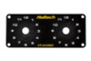 Haltech Dual Switch Panel w/Yellow Knob - HT-010507