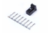 Haltech 8 Pin TYCO Black Plug & Pins - HT-030003