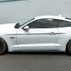 EOS Side Skirt Extension - Matte Black - 15-23 Ford Mustang S550 (SS-1248-ABS)