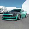 EOS Carbon Fiber Middle Grille Trim - 2024+ Ford Mustang Dark Horse (VENT-1240-BKCF)