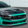 EOS Carbon Fiber Upper Grille Trim - 2024+ Ford Mustang Dark Horse (VENT-892-BKCF_VENT-1240-BKCF)