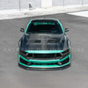 EOS Carbon Fiber Upper Grille Trim - 2024+ Ford Mustang Dark Horse (VENT-892-BKCF_VENT-1240-BKCF)