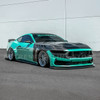 EOS Carbon Fiber Upper Grille Trim - 2024+ Ford Mustang Dark Horse (VENT-892-BKCF_VENT-1240-BKCF)