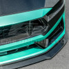 EOS Carbon Fiber Upper Grille Trim - 2024+ Ford Mustang Dark Horse (VENT-892-BKCF_VENT-1240-BKCF)