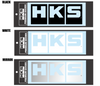 HKS LOGO Sticker W220 BLACK - 51003-AK152