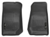 Husky Liners 07-12 Jeep Wrangler WeatherBeater Black Floor Liners - 18021