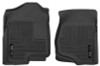 Husky Liners 07-14 Cadillac Escalade ESV/EXT Weatherbeater Black Front Floor Liners - 18201