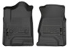 Husky Liners 14 Chevrolet Silverado 1500/GMC Sierra 1500 WeatherBeater Black Front Floor Liners - 18231