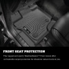 Husky Liners 12-15 Ford Super Duty Crew & Extended Cab WeatherBeater Front Row Black Floor Liners - 18701