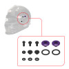 Bell SV (SE03/05) Pivot Kit - Purple - 2020006 Photo - Close Up