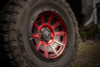 ICON Victory 17x8.5 6x120 0mm Offset 4.75in BS Satin Black w/Red Tint Wheel - 3017859447SBRT