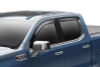Husky Liners 19-24 Chevrolet Silverado/GMC Sierra 1500 CC Ventvisor Low Profile (4pc) - Smoke - 2854075