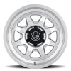 ICON Nuevo 17x8.5 / 6x135 / 6mm Offset 5in BS - Silver Machined - 8117856350SM