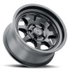 ICON Nuevo 17 X 8.5 5 X 5 6mm Offset 4.5in BS Satin Black - 8117857345SB