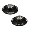 Bell HANS Clip Set - Black FIA8858-2010 - 2100002