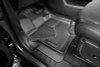 Husky Liners 21-23 Ford F-150 CC SC X-Act Contour Front & Second Row Seat Floor Liners - Black - 53468