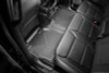 Husky Liners 21-23 Ford F-150 CC SC X-Act Contour Front & Second Row Seat Floor Liners - Black - 53468
