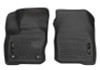 Husky Liners 12-15 Ford Focus X-act Contour Series Front Floor Liners - Black - 55681