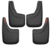 Husky Liners 14-17 Chevy Silverado 1500 / 15-16 Silverado 2500 HD Front and Rear Mud Guards - Black - 56886