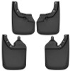 Husky Liners 16-22 Toyota Tacoma w/ OE Fender Flares Front and Rear Mud Guards - Black - 56946